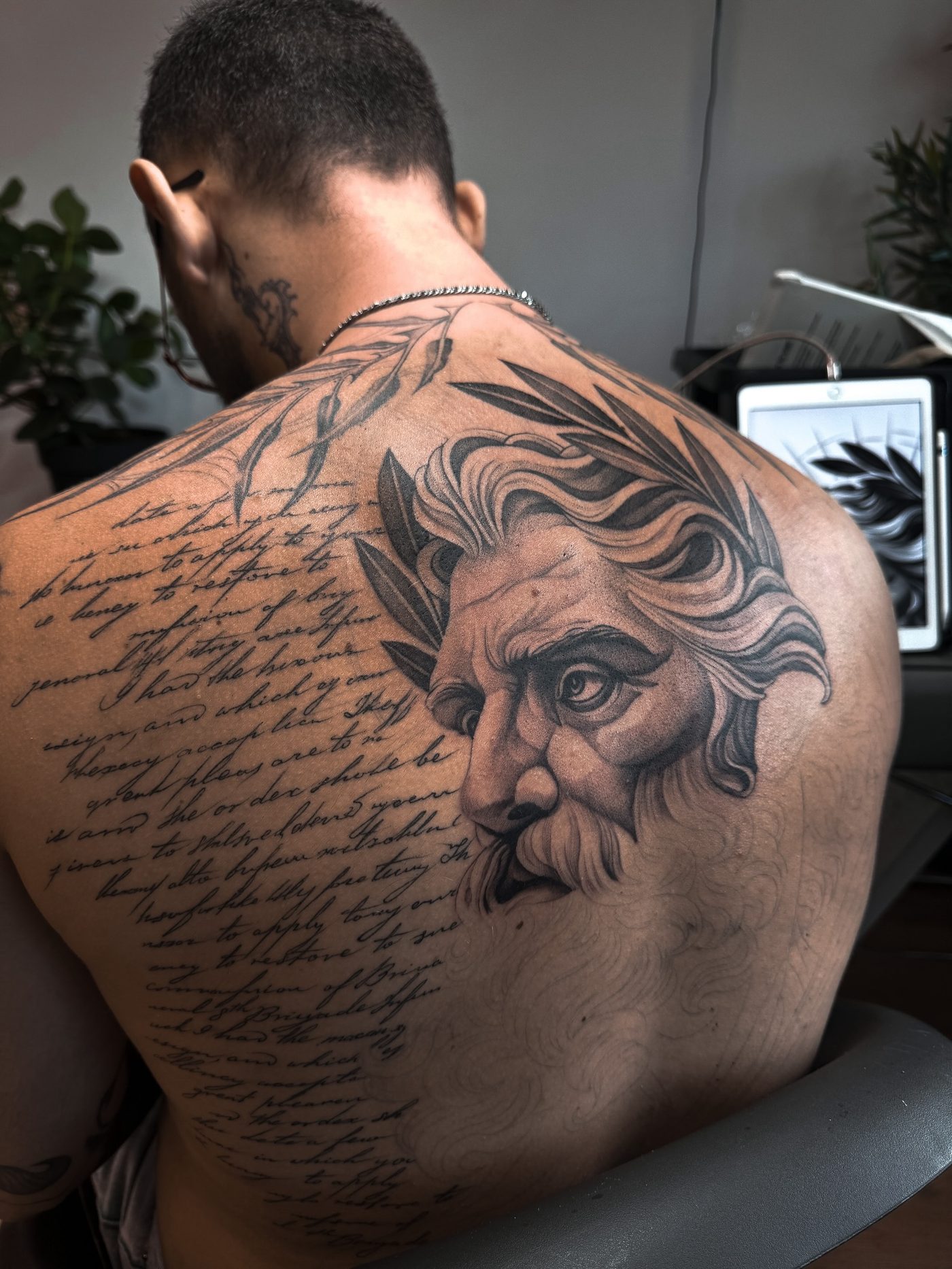 Portret — plecy